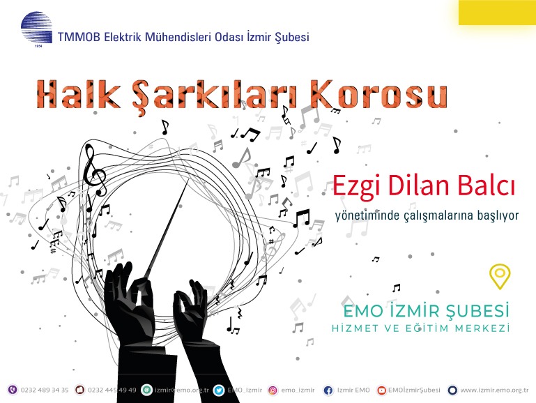 EMO İzmir Şubesi Halk Şarkıları Korosu